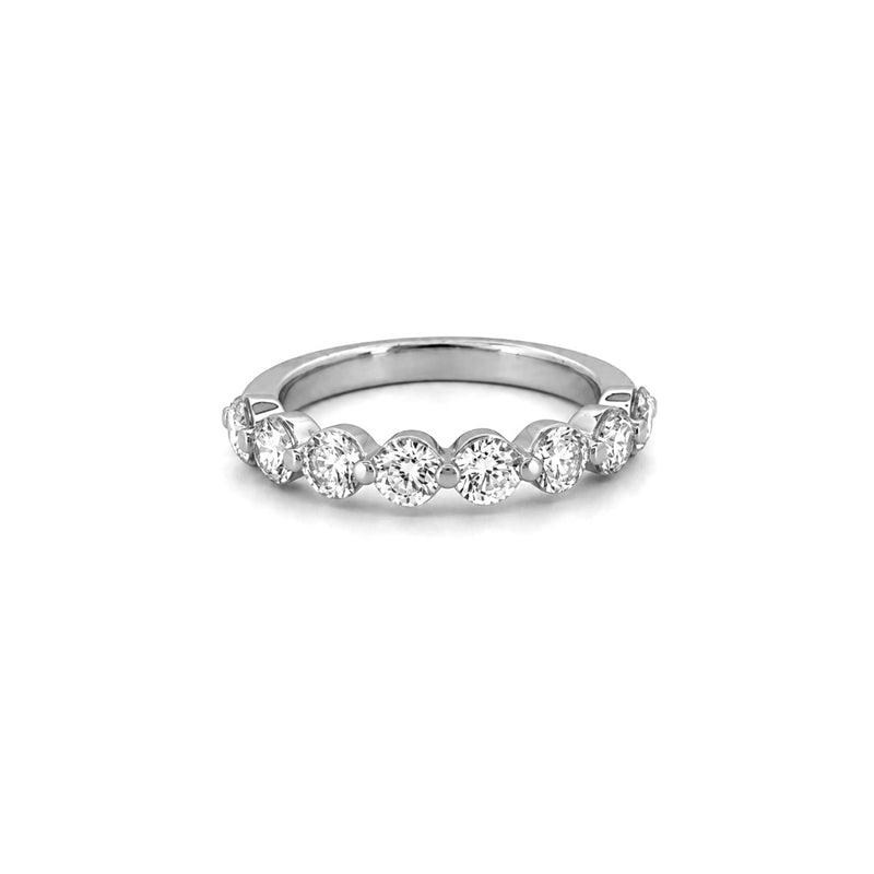 14K Gold 3.5MM Single Prong Diamond Band