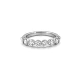 14K Gold 3.5MM Single Prong Diamond Band