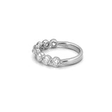 14K Gold 3.5MM Single Prong Diamond Band