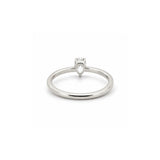 14K Gold Pear Shape Prong Set Diamond Single Stone Ring