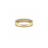 14K Gold Baguette Bezel Diamond Fashion Band