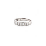 14K Gold Baguette Bezel Diamond Fashion Band