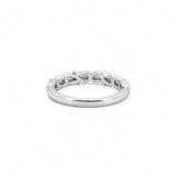 14K Gold Art Deco Paisley Diamond Ring