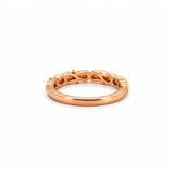 14K Gold Art Deco Paisley Diamond Ring