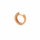 14K Gold Studded Diamond Earrings