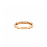 14K Gold Diamond Baguette Band