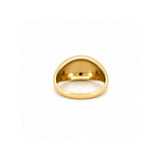 14K Gold Thin Domed Style Band