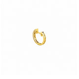 14K Gold Art Deco Baguette Earrings