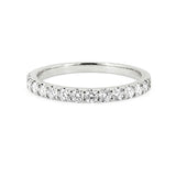 14K Gold 2MM Diamond Prong Band