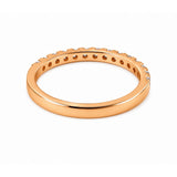 14K Gold 2MM Diamond Prong Band