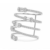 14K Gold Fashion Baguette Ring