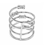14K Gold Fashion Baguette Ring
