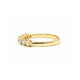 14K Gold Single Prong Diamond Band