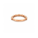 14K Gold Marquise and Round Diamond Single Prong Band