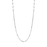 14K Gold Thicker Mirror Chain Necklace