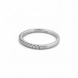 14K Gold 1.6MM Diamond Prong Set Band