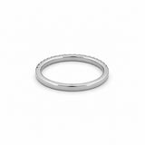 14K Gold 1.6MM Diamond Prong Set Band