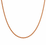 14K Yellow Gold Solid 2.70MM Rope Chain