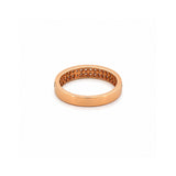 14K Gold 2 Row Shared Prong Diamond Band