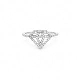 14K Gold Literal Diamond Band