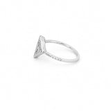 14K Gold Literal Diamond Band