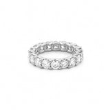 14K Gold 4.00 Carat Lab Grown U Prong Eternity Band