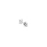 14K Gold 2.00 Carat Lab Grown Asscher Diamond Stud Earrings