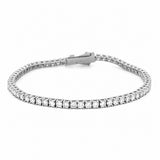 14K Gold 3.00 Carat Lab Grown Tennis Bracelet
