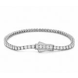 14K Gold 3.00 Carat Lab Grown Tennis Bracelet