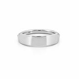 14K Gold Wide Personalized ID Ring