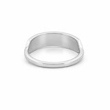 14K Gold Wide Personalized ID Ring