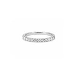 14K Gold 2MM Diamond Prong Band