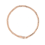 14K Gold Thin 3MM Cuban Bracelet