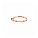 14K Gold East West Marquise Solitaire Band