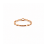 14K Gold East West Marquise Solitaire Band
