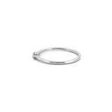 14K Gold East West Marquise Solitaire Band