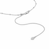 14K Gold Spaced Ball Bolo Necklace