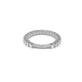 14K Gold Raised Diamond U-Prong Band