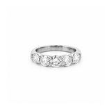 14K Gold Natural Round Diamond Wedding Band