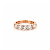 14K Gold Natural Round Diamond Wedding Band