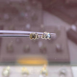 14K Gold Elephant Earrings