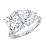 Moissanite Engagement Ring