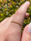 14K Gold Roped Style Band