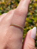 14K Gold Roped Style Band