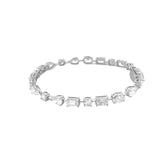 14K Gold Multi Shape Lab Grown Diamond Tennis Bracelet
