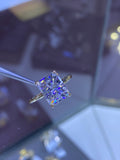 14K Gold 4.00 Carat Radiant Cut Moissanite Solitaire Engagement Ring