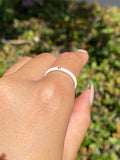 14K Gold Colored Enamel Band