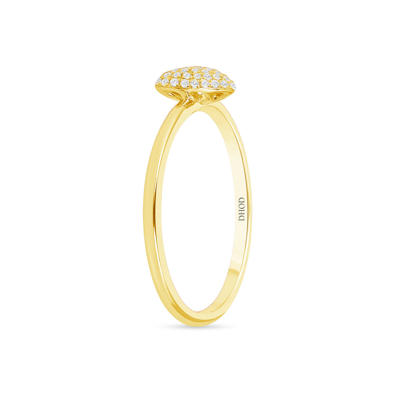 14K Gold Heart Shape Ring