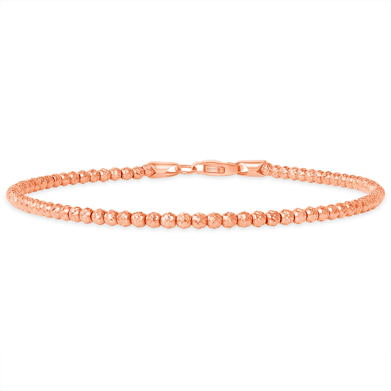 14K Gold Rope Chain Bracelet – David's House of Diamonds