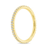 14K Gold 1.50MM Diamond Eternity Band